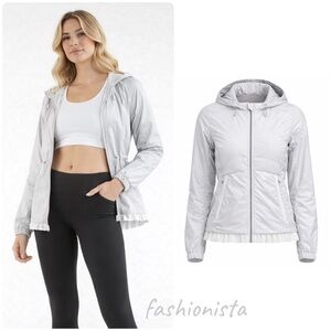 LULULEMON Spring Fling Puffy Windbreaker Sz. 6